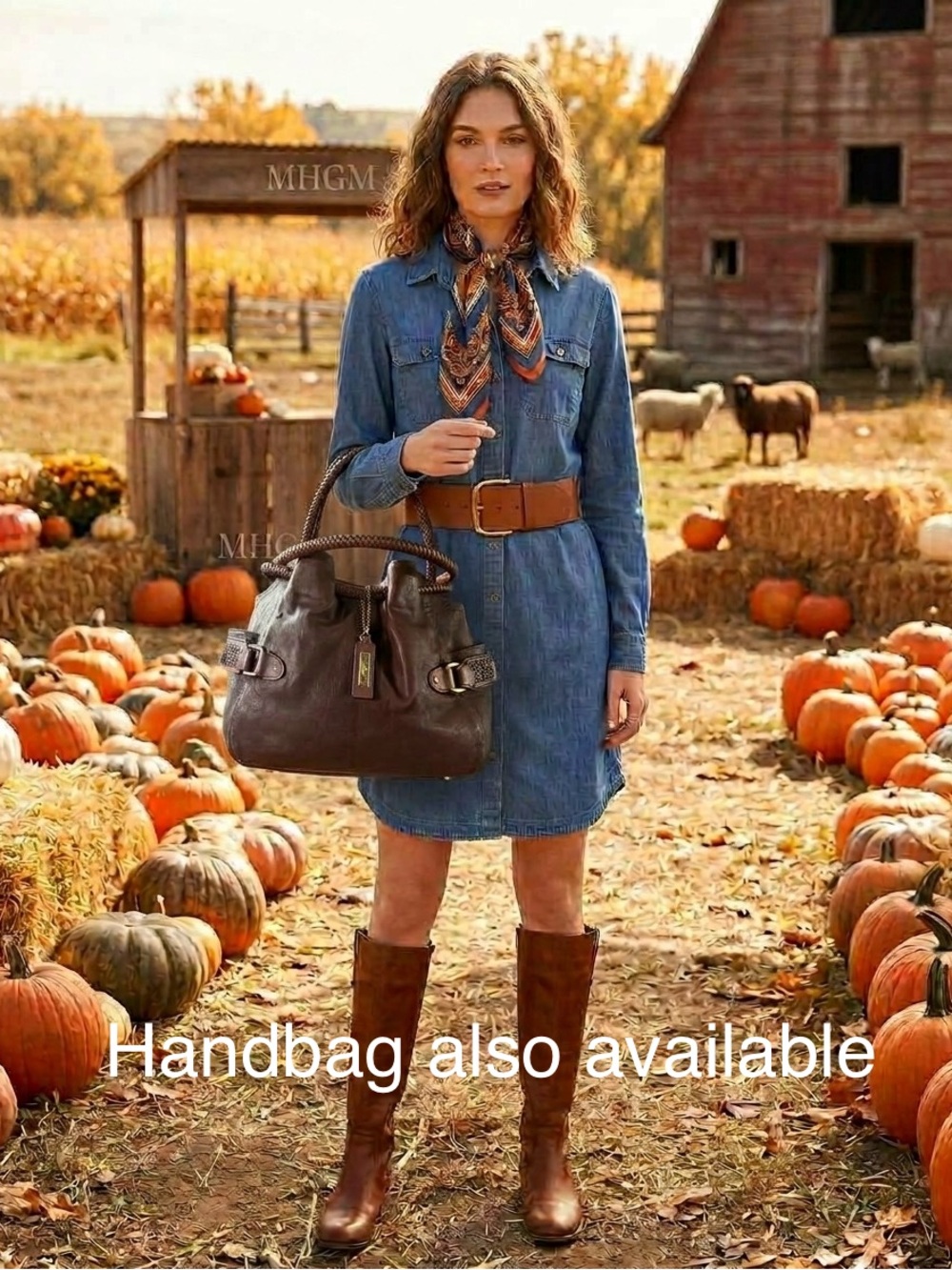 Lightweight Denim Shirt Dress